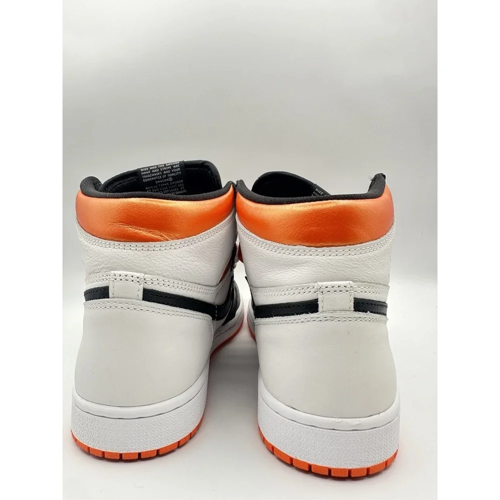 Nike Air Jordan 1 Retro High OG Electro Orange 555088-180 Men's Size 9